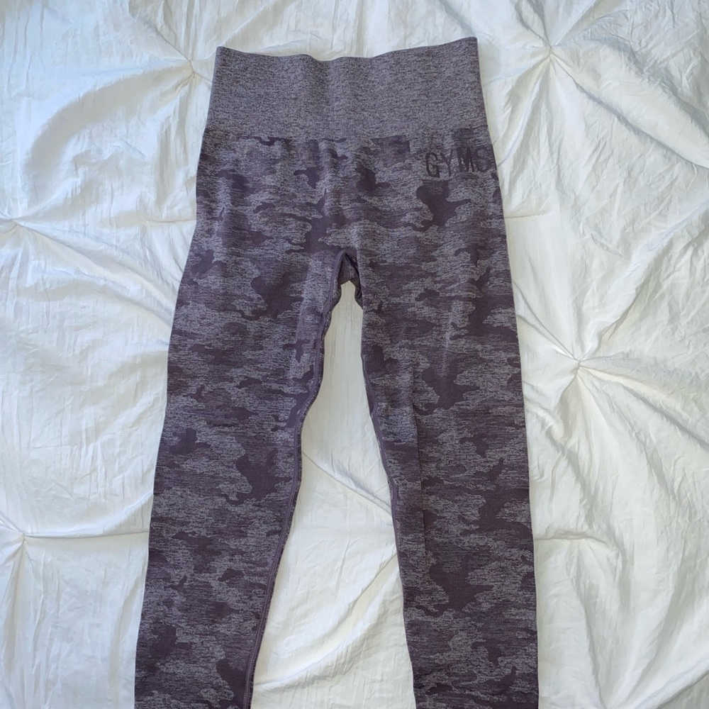 GYMSHARK Camo Leggings